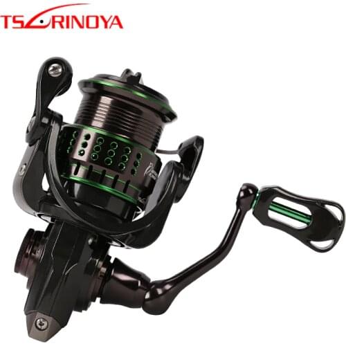 TSURINOYA KINGFISHER Spinning Fishing Reel 800 1000 1500S 1500 162g 10+1BB 5.2:1 Gear Ratio 4kg Drag Carbon Reel Trout Reel