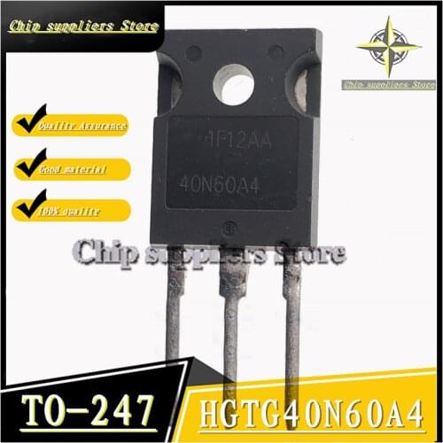 10PCS-20PCS) HGTG40N60A4 TO-247 G40N60A4 TO247 G40N60 IGBT tube 75A/600V New and original