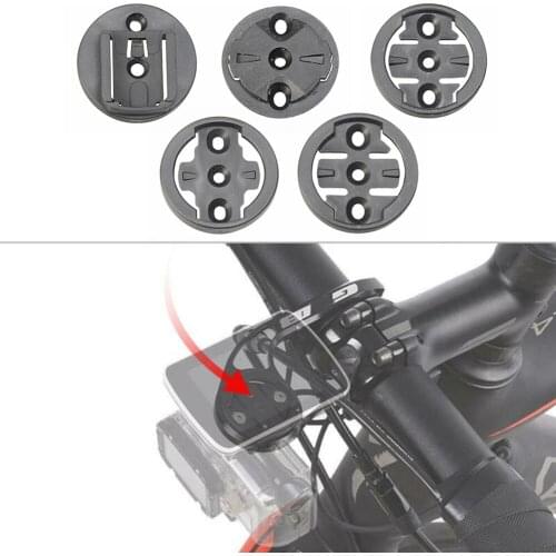 Bicycle Stem Extension Mount Holder Bracket Adapter Base For GARMIN Bryton Computer Bracket Fixed Base Dial
