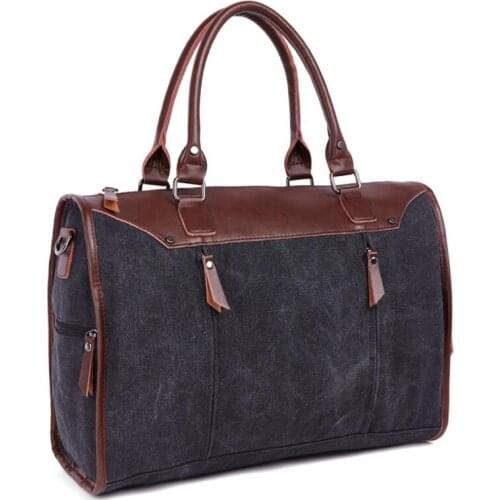 Z.L.D. Fashion New High Quality Canvas Handbag Large Capacity Shoulder Bag Outdoor Travel Bag Classic Retro Messenger school Bag