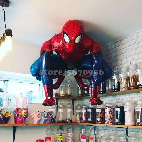 10pcs Super Hero Balloon Latex Balloons Spiderman Kids Spider man Birthday Party Decoration Baby Shower Balloons