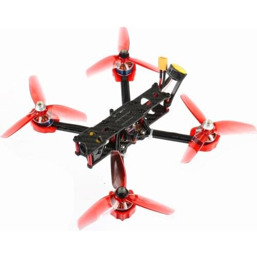 175mm F4 X1 2-4S FPV Racing Drone BNF Frsky Version w/GHF411AIO Flight Controll Ratel 1200TVL FPV Camera Supra-VTX FD800 RX