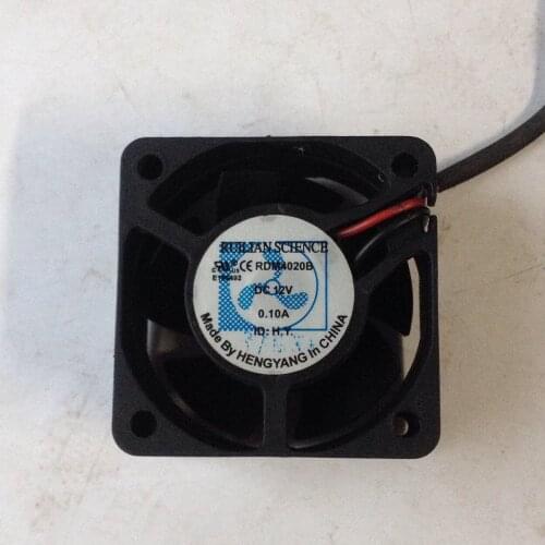 RUILIAN RDM4020B DC 12V 0.10A 40x40x20mm 2-Wire Server Cooling Fan