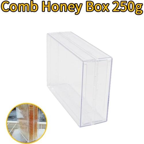 250g Bee Beekeeping Transparent Comb Honey Cassette Bees Equipment and Tool Apicultura for Beekeeper HDHC-005