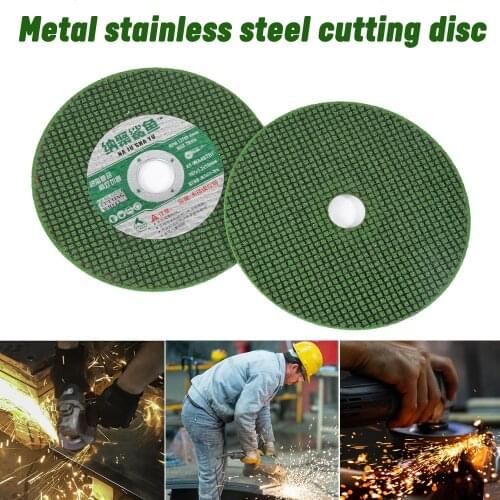 3-10 Pcs Metal Cutting Disc 4 Inche High Hardness Strength Angle Grinder Cutting Resin Grinding Wheel with Wrench Polishing Tool