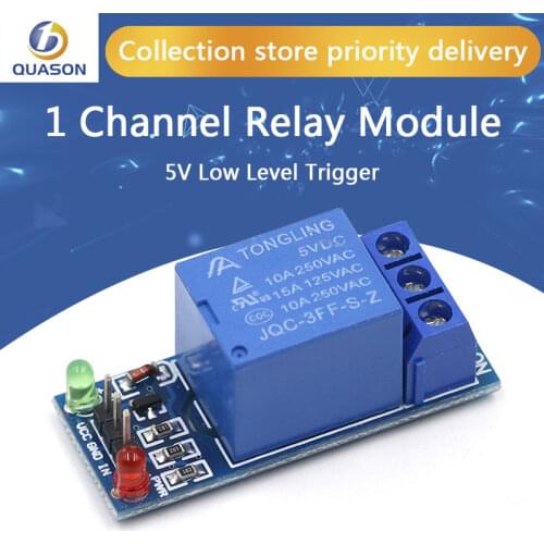 5V 1 One Channel Relay Module Low Level for SCM Household Appliance Control for arduino DIY Kit