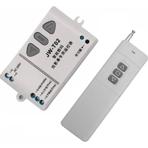 AC 220V Motor RF Wireless Remote Control Switch System,315MHZ 220V UP&DOWN Remote control/Motor reversing controller