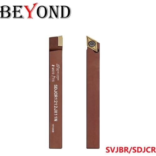 BEYOND SVJBR SDJCR 1212 1616 Spring Steel SVJBR1212 SVJBR1616 SDJCR1212 SDJCR1616-JX11N External Turning Lathe Toolholder