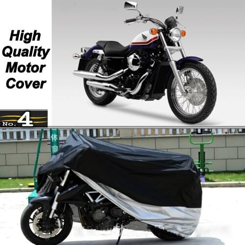 MotorCycle Cover For Honda VT750S Tricolour WaterProof UV / Sun / Dust / Rain Protector Cover Made of Polyester Taffeta