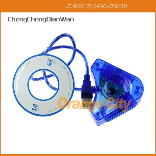 ChengChengDianWan 3pcs/lot For PS1 PS2 Joypad Game Controller to PC USB Converter Adapter