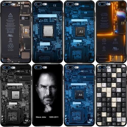 Cover Case for Xiaomi Redmi Note 10 9 9S 9A 8 8T 7 6 7A 6A 5A 5 A1 A2 A3 Pro Max Plus Computer Battery Phone Circuit Board