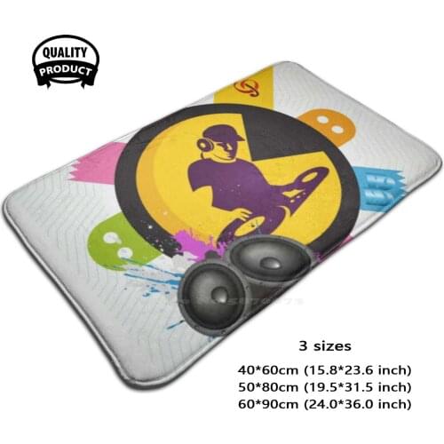 Dj Design For Comfortable Door Mat Rug Carpet Foot Pad Dj Entertainment Music