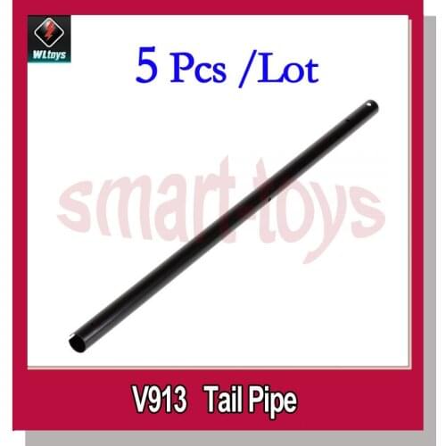 5Pcs V913-35 Tail Pipe for wltoys V913 Helicopter spare parts