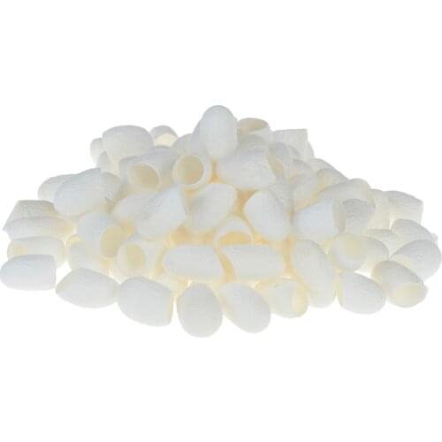 NEW 100Pcs/set face Skin Care Organic Natural Silk Cocoons Silkworm Balls Scrub Purifying Acne Anti Aging Whitening