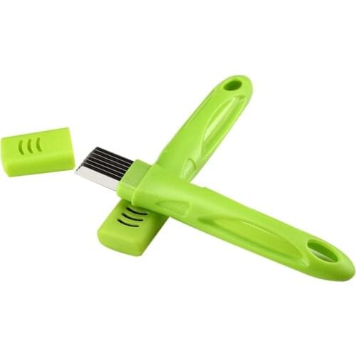 Kitchen Onion Knife Cutter Graters Vegetable Tool Multi Chopper Sharp Shredded Green Onion Knife Cut Slicer