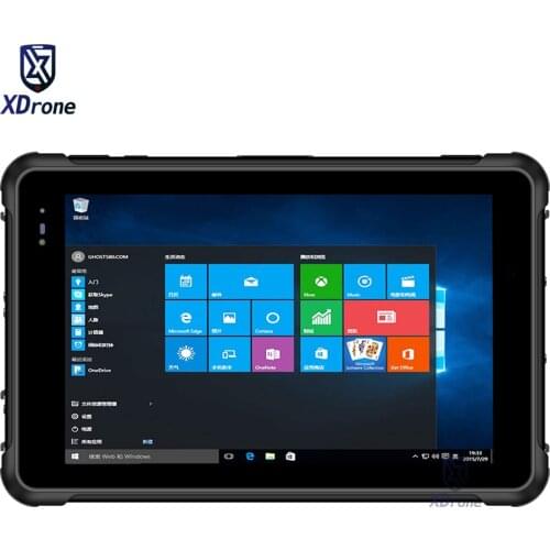 Original Kcosit K881 Rugged Windows 10 Tablet 8 Inch 4G RAM 64GB ROM PC Intel Z8350 Waterproof GPS U-Blox M8N 2D Barcode Scanner