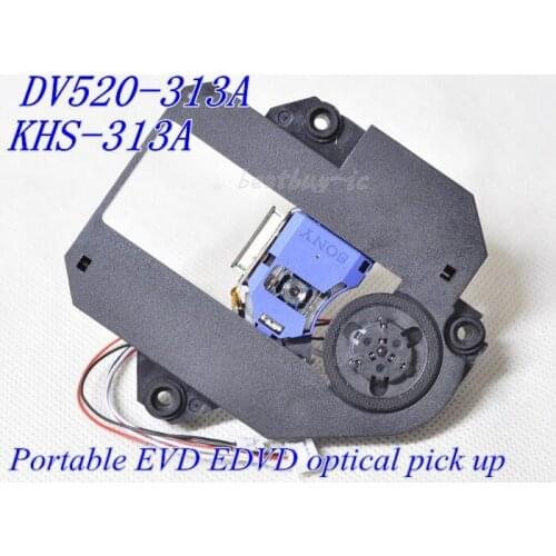 KHS-313A / WITH DV520 MECHANISM DV520(313A) PLASTIC MECHANISM KHS-313A For Portable EVD EDVD DVD laser lens