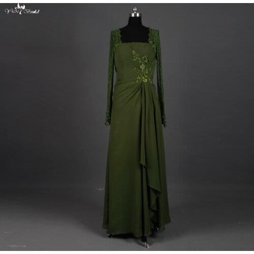 RSE614 Robe De La Mere De La Mariee Longue Mother Of The Groom Dresses
