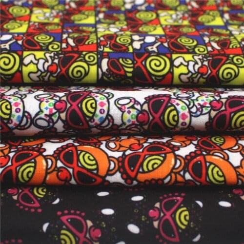 Half yard 45*140cm cartoon Japan Tissue Kids Home Textile polyester cotton fabric patchwork 1401
