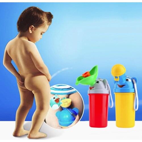 Portable Toddler Toilet Urinal Emergency Camping Travel Baby Boy Girl Potty