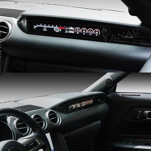 Android Auto Co-pilot Competitive Instrument Panel For Ford Mustang 2015-2021 Modified LCD Information Display Digital System
