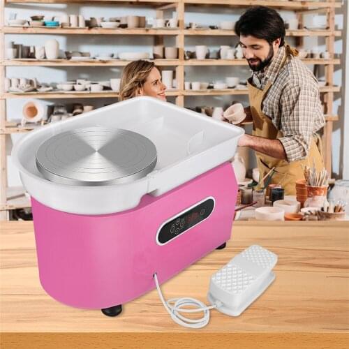 Pottery Art Machine 350W 25cm Brushless Electric Pottery Wheel Machine For Student And Amateur Electric Pottery Wheel 110/220V