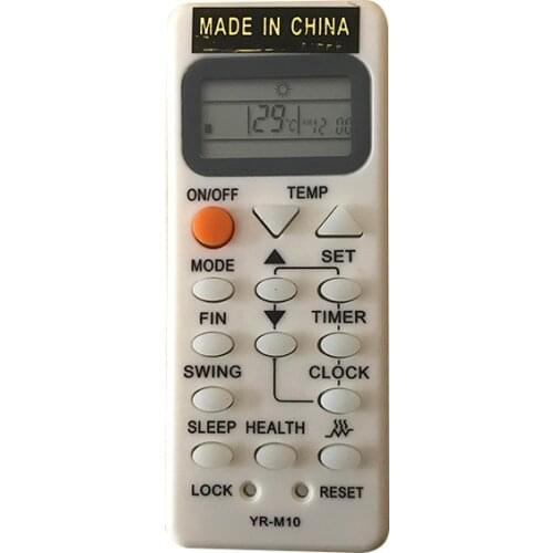 Universal Rem ote Control For Haier Air Conditioner YR-M10 YR-M05 YR-M07 YR-M09 YL-M10