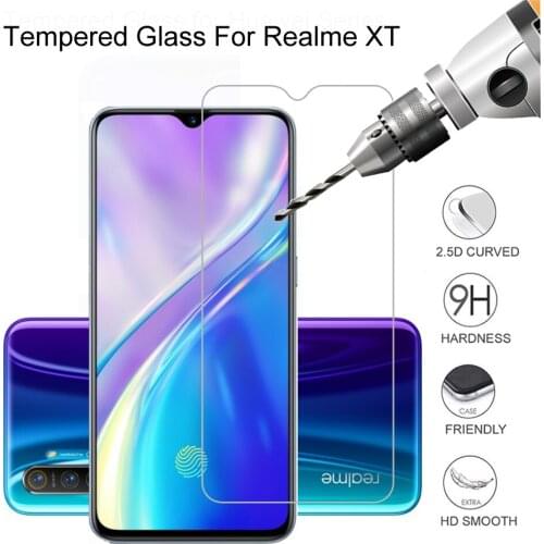 Tempered Glass For OPPO Realme XT 2.5D Anti-scratch Screen Protector Film On OPPO Realme XT Protective Film Glass For Realme XT