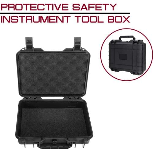 Protective Safety Instrument Tool Box Shockproof Waterproof Storage Toolbox Case Impact Resistant Suitcase Sealed Tool