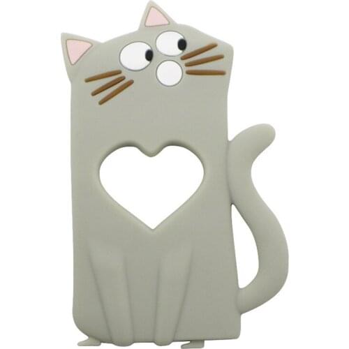 1pcs Baby Rodent Teether Food Grade Silicone Teething Toys Newborn Accessories Babies Teething Product Pacifier Chains Pendant