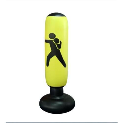 Thicken fitness adult children vertical inflatable tumbler boxing column Inflatable venting boxing punching bag 10pcs