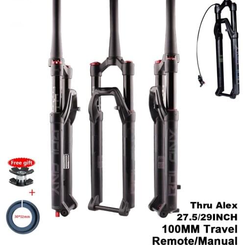 27.5 29 Boost Fork Thru Axle Suspension 32 RL Quick Release Tapered Rebound Adjustment Mountain For Bike Accessories