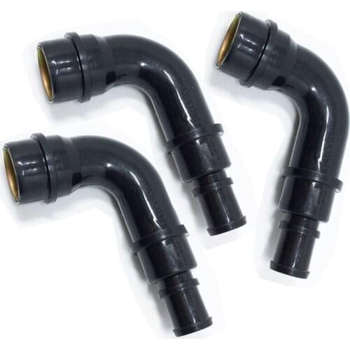 3Pcs Car Engine 1.8T Crankcase Breather Exhaust Pipe Vent Hose For A3 S3 A4 A6 TT Passat B5 Jetta Golf 4 Beetle 06A 103 213 F