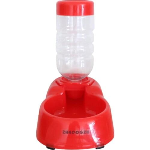 Pet Dog Cat Automatic Water Dispenser Food Dish Bowl Feeder Drinking Bowl Bottle For Dogs Pet Feeding Supplies