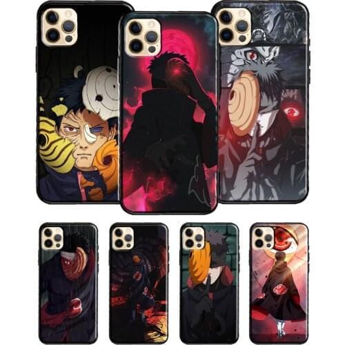 Obito Uchiha Shippuden Case For iPhone SE 2020 X XR XS Max 8 7 Plus 12 Pro Max Case For iPhone 11 Pro Max 12 mini