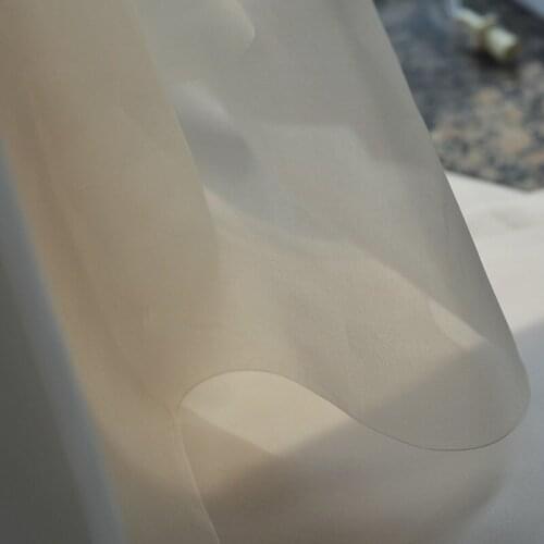 Colour Silk Organza Fabric 100% mulberry silk 6 mm 114 cm width 25 gsm skin light grey black colors 10 meters small wholesale