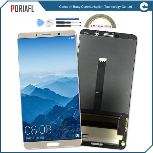 For Huawei Ascend Mate 10 Mate10 MT10 LCD Display + Touch Screen 100% good Digitizer Assembly with Frame Replacement ALP-AL00