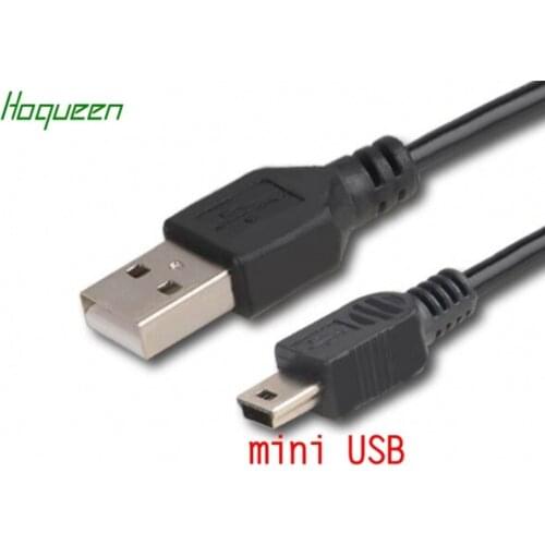 Hoqueen 50pcs * Mini USB Cable Mini USB to USB Fast Data Charger Cable for MP3 MP4 Player GPS Digital Camera HDD Mini USB