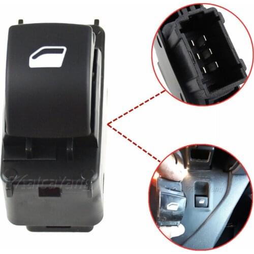For Peugeot 207 Partner Tepee Citroen Berlingo B9 Car Power Master Window Lifter Control Switch Button 6490.E2