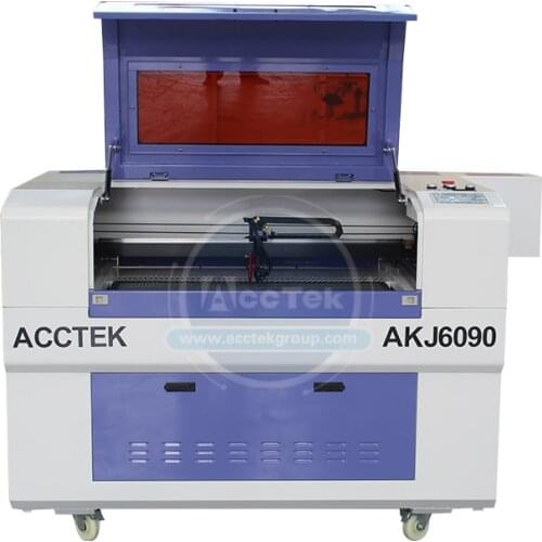 AccTek 80w 100w 4060 6090 1390 co2 laser cnc engraving machine for cutting wood acrylic leather rubber glass