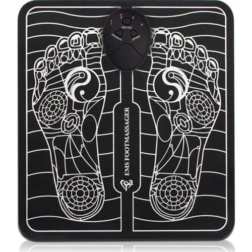 Household Electric Foot Massager Mat Ease Pain Foot Relaxation Device muscular Electric Healthcare relaxation massage