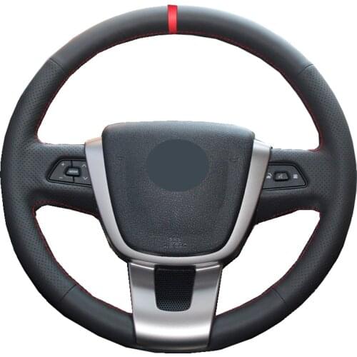 Hand Sewing Car Steering Wheel Wrap Non-slip For Geely SX7 EX7 EX8 GX7 Emgrand X7 X8 Braid on the Steering wheel Funda Volante