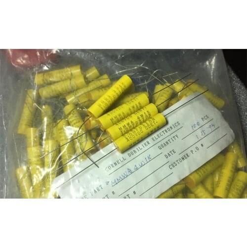 Original new 100% poleless capacitance large D mmwa 400V 1uF 105K axially coupled thin film frequency divider Inductor