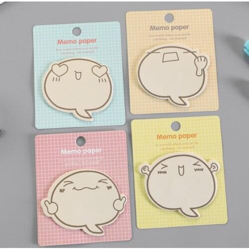 Kawaii Cartoon Weekly Plan Sticky Notes Memo Pad Korean Stationery School Office Supplies Planner Sticker Paper Bookmark