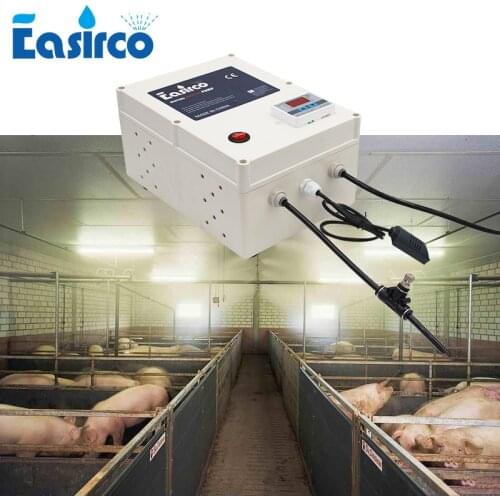 Misting system Mist humidity system 30pcs nozzle Humidity controller. Humidifier for Greenhouse & reptile