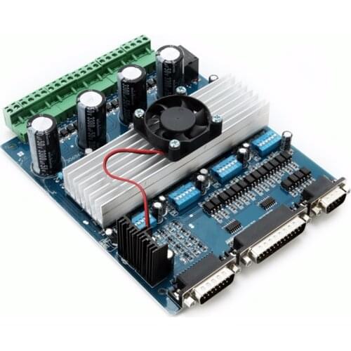 TB6600 4 axis cnc controller stepper motor driver TB6560 DSP controlled for MACH3