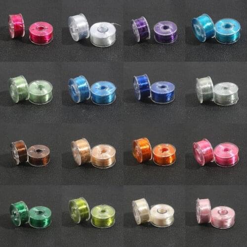 1pc Bright Ice Silk Embroidery Thread Sewing Embroidery Cross Stitch Silk Threads Single Yarn Line Handmade Sewing Supplies