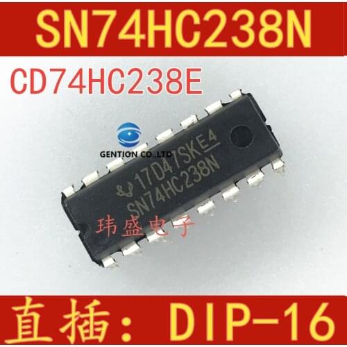 10PCS Produce 74 hc238n SN74HC238N CD74HC238E DIP16 logic chip in stock 100% new and original