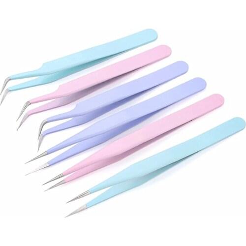 5D Diamond Painting Tools Pasted Rhinestone Tweezers Stainless Diamond Embroidery Tweezers DIY Diamond Mosaic Accessories