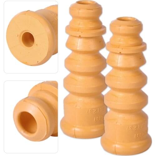CITALL New 2Pcs Rear Shock Bump Stop 1J0512131 1J0-512-131 Fit for VW Golf Jetta Mk4 Beetle Audi A3 Skoda Octavia Seat Leon